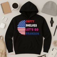 Lets Go Brandon Meme Classic American Flag Half Circle Hoodie thumb 3