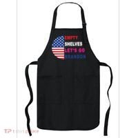 Lets Go Brandon Meme Classic American Flag Half Circle Apron thumb 0