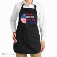 Lets Go Brandon Meme Classic American Flag Half Circle Apron thumb 2
