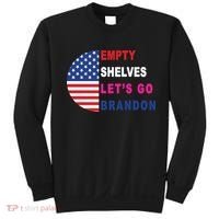 Lets Go Brandon Meme Classic American Flag Half Circle Sweatshirt thumb 0