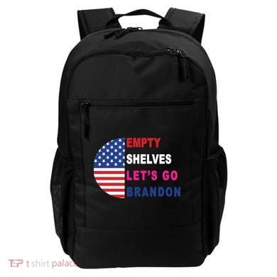 Lets Go Brandon Meme Classic American Flag Half Circle Backpack