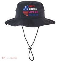 Lets Go Brandon Meme Classic American Flag Half Circle Bucket Hat thumb 0