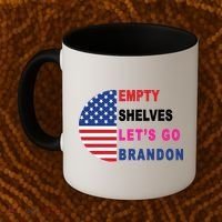 Lets Go Brandon Meme Classic American Flag Half Circle Coffee Mug thumb 2