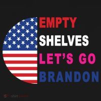 Lets Go Brandon Meme Classic American Flag Half Circle Women's Hoodie thumb 2
