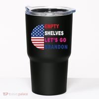 Lets Go Brandon Meme Classic American Flag Half Circle Tumbler thumb 0