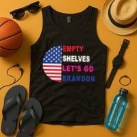 Lets Go Brandon Meme Classic American Flag Half Circle Tank Top thumb 4