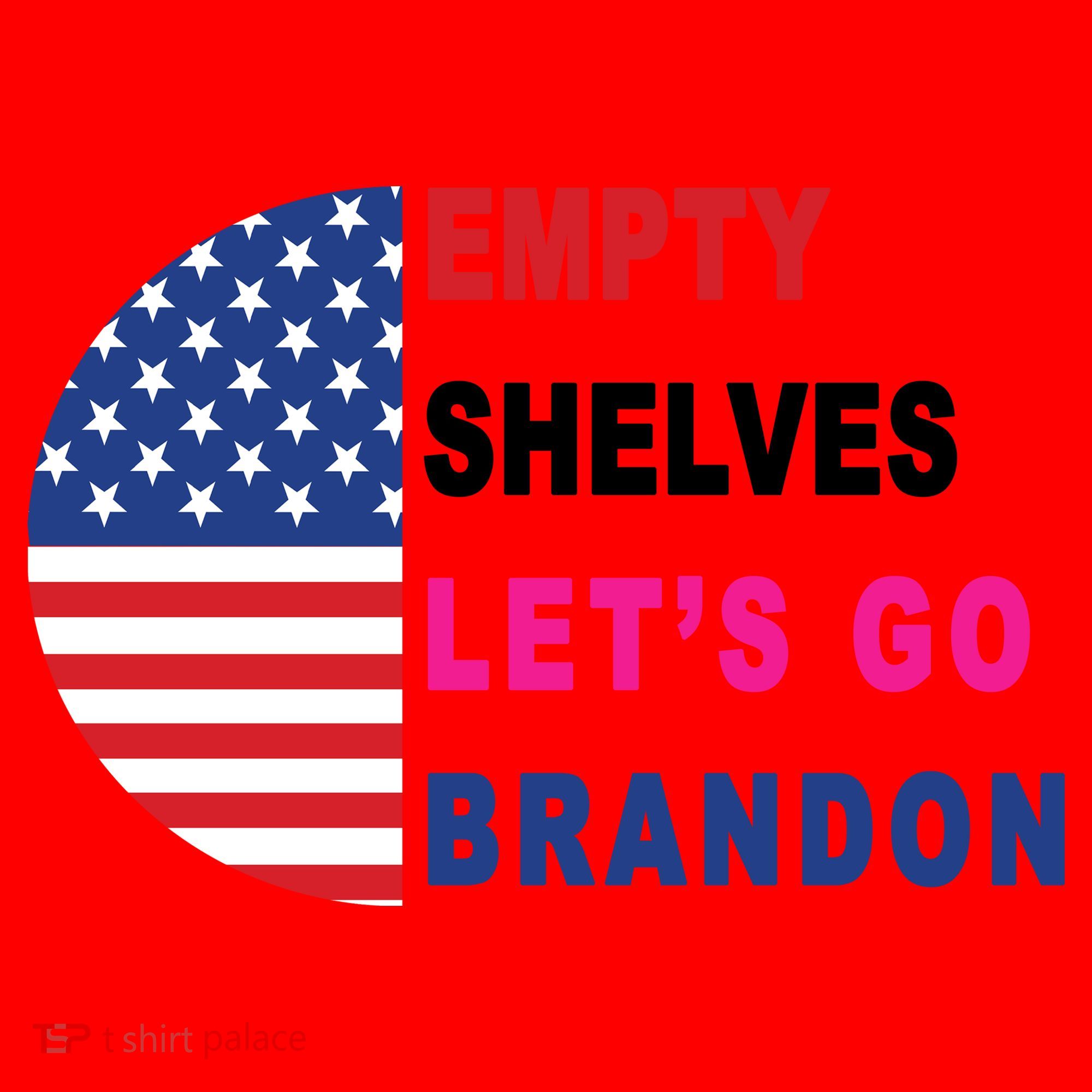Lets Go Brandon Meme Classic American Flag Half Circle Santa Hat