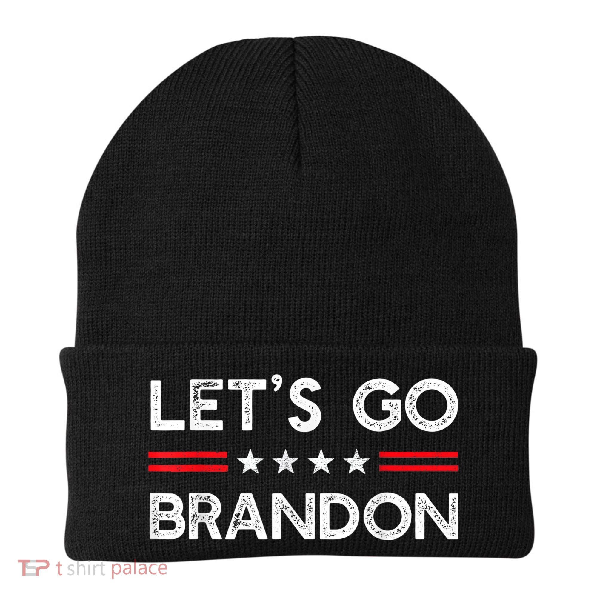 Let’s Go Brandon Conservative US Flag Gift Beanie
