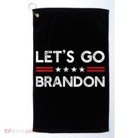 Let’s Go Brandon Conservative US Flag Gift Golf Towel thumb 0