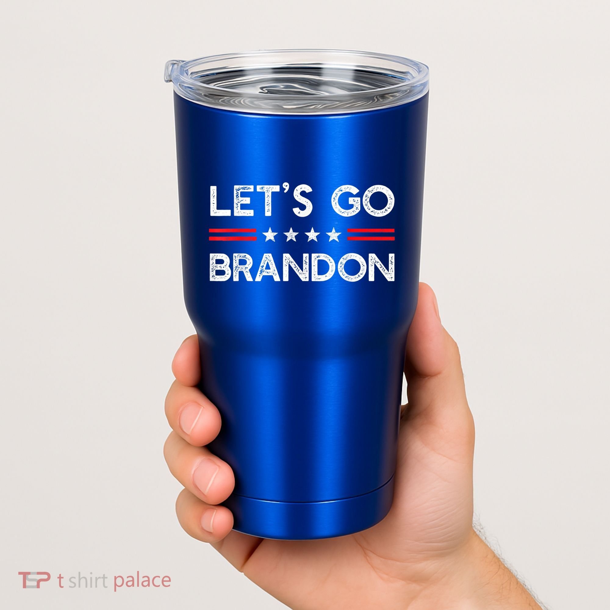 Let’s Go Brandon Conservative US Flag Gift Tumbler