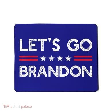Let’s Go Brandon Conservative US Flag Gift Mousepad