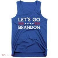 Let’s Go Brandon Conservative US Flag Gift Tank Top thumb 0