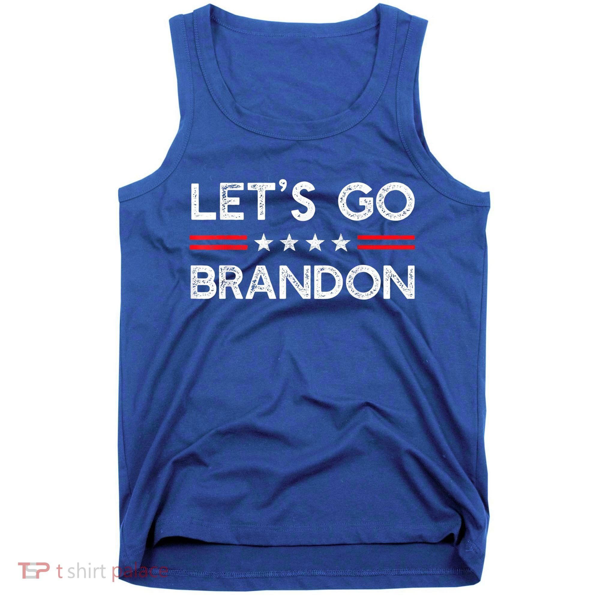 Let’s Go Brandon Conservative US Flag Gift Tank Top