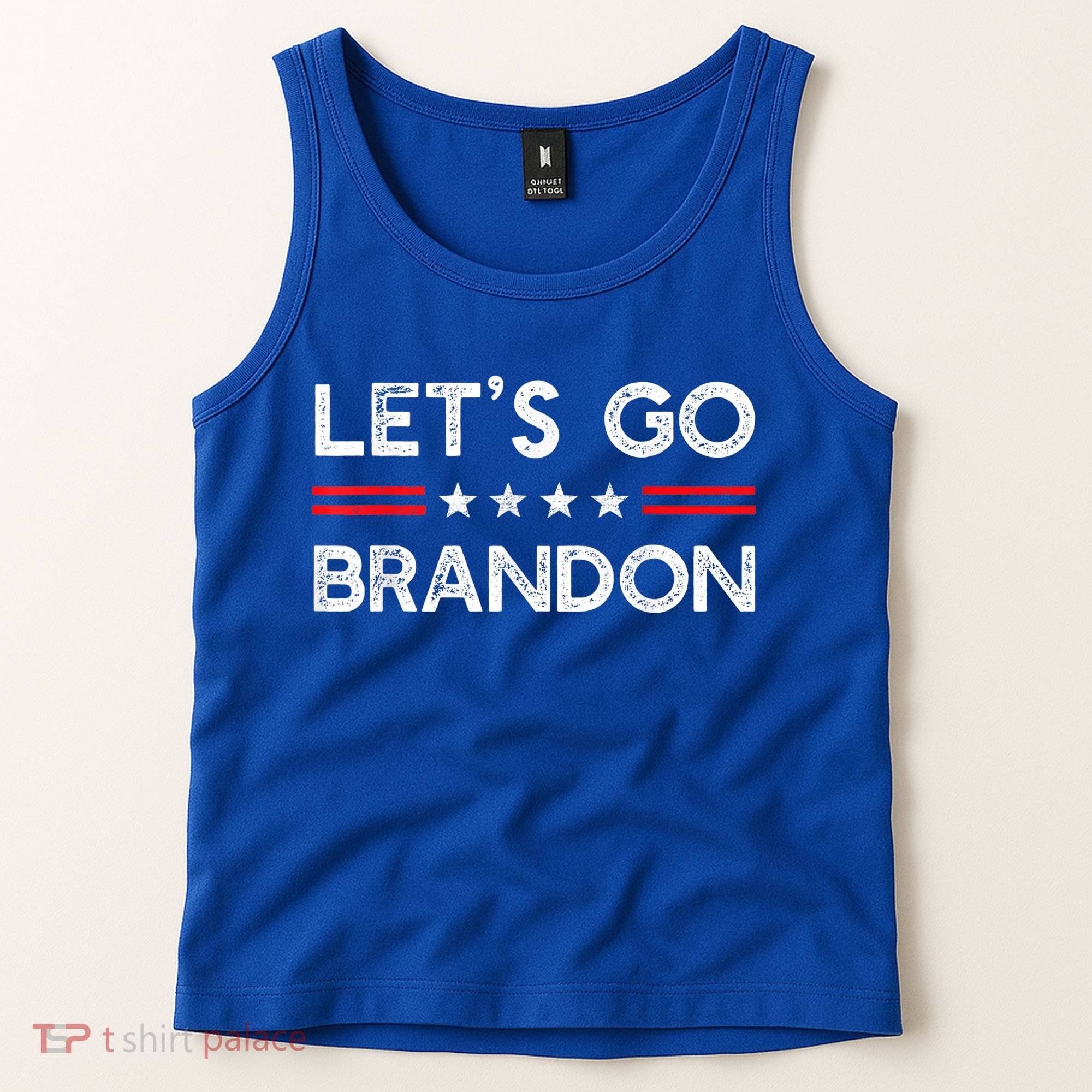 Let’s Go Brandon Conservative US Flag Gift Tank Top