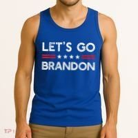 Let’s Go Brandon Conservative US Flag Gift Tank Top thumb 3