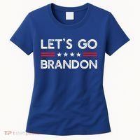 Let’s Go Brandon Conservative US Flag Gift Women's T-Shirt thumb 0