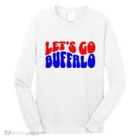 LetS Go Buffalo Football Chant Fun Team Gear Long Sleeve Shirt thumb 0
