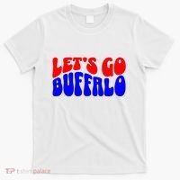 LetS Go Buffalo Football Chant Fun Team Gear T-Shirt thumb 0