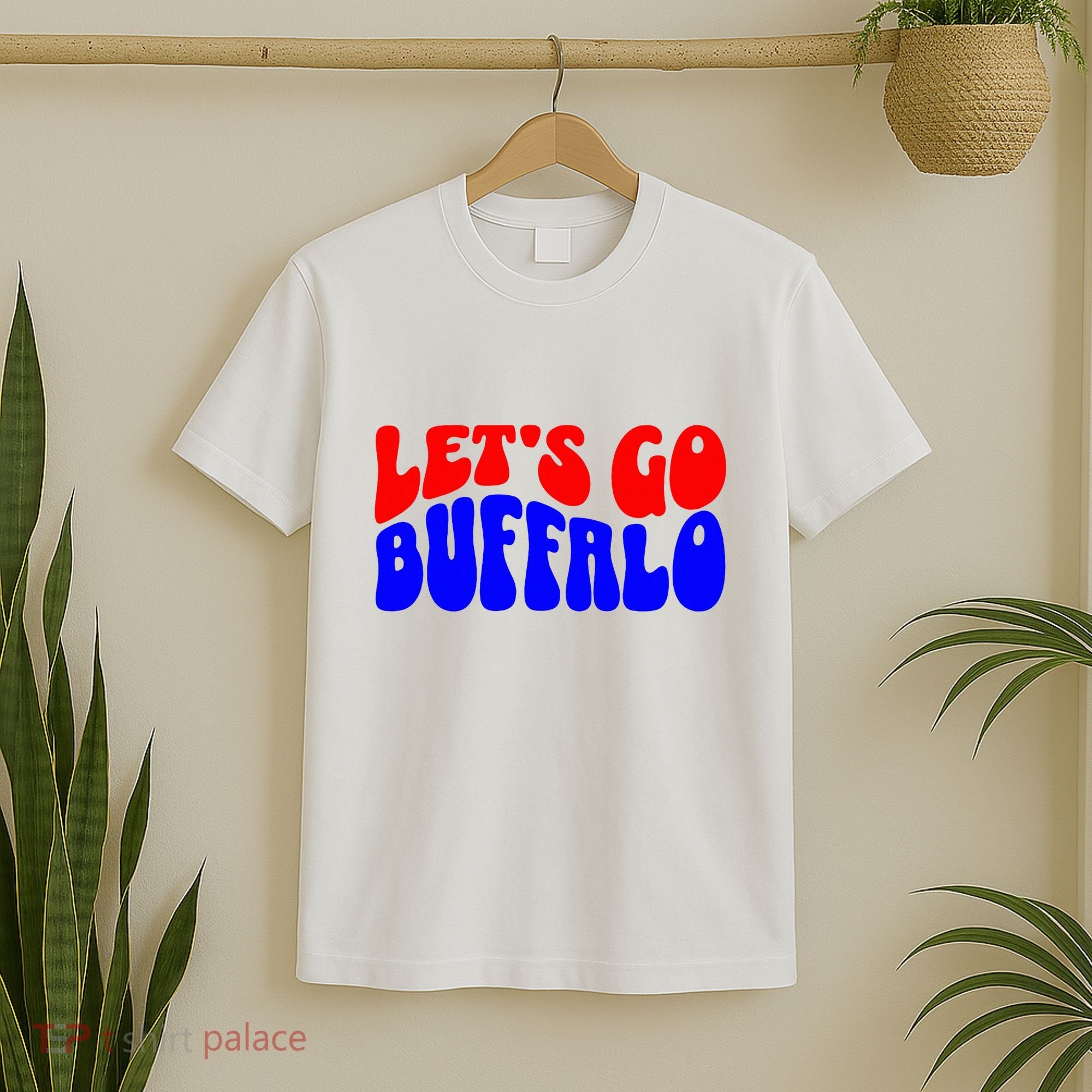 LetS Go Buffalo Football Chant Fun Team Gear T-Shirt