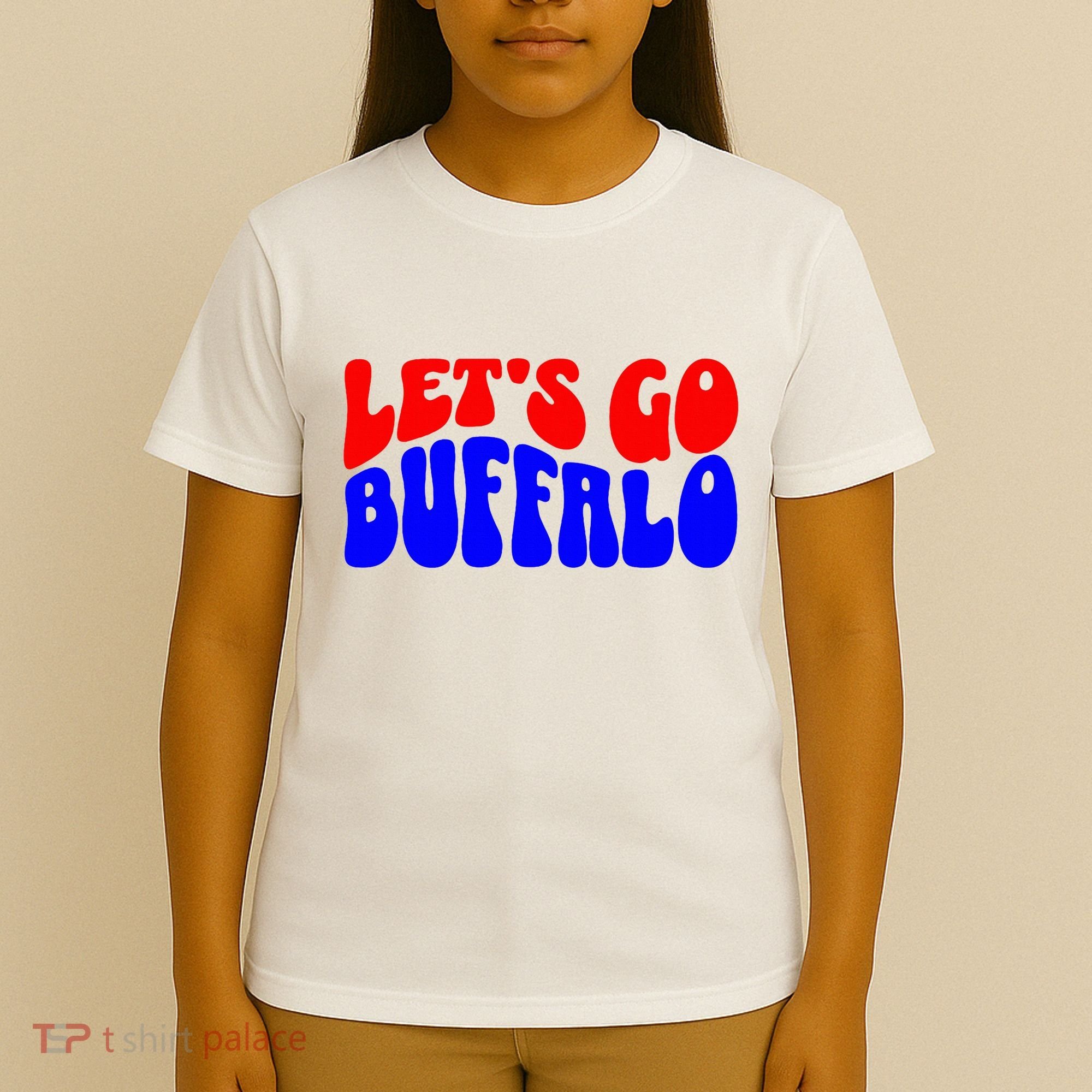 LetS Go Buffalo Football Chant Fun Team Gear T-Shirt