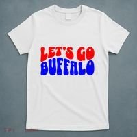LetS Go Buffalo Football Chant Fun Team Gear T-Shirt thumb 5