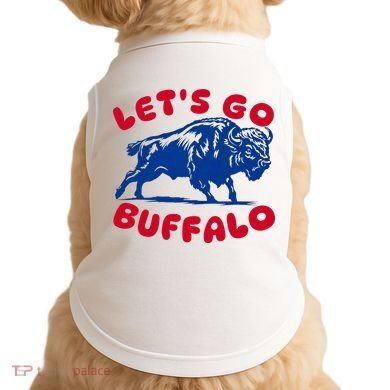LetS Go Buffalo Doggie Tank