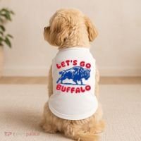 LetS Go Buffalo Doggie Tank thumb 2