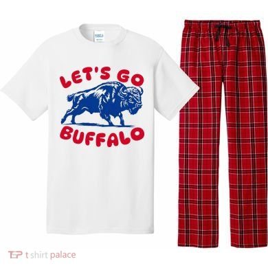 LetS Go Buffalo Pajama Set