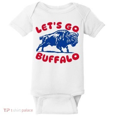 LetS Go Buffalo Baby Bodysuit