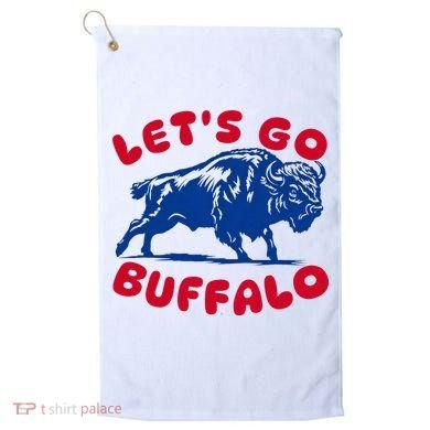 LetS Go Buffalo Golf Towel