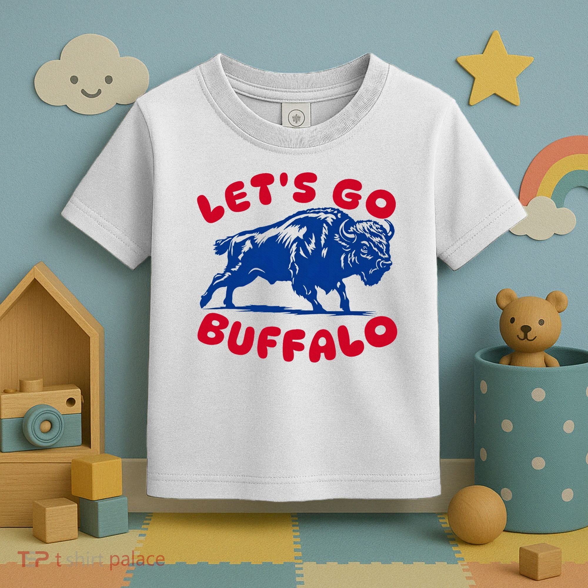 LetS Go Buffalo Toddler T-Shirt
