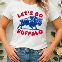 LetS Go Buffalo Women's T-Shirt thumb 2