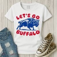 LetS Go Buffalo Women's T-Shirt thumb 3