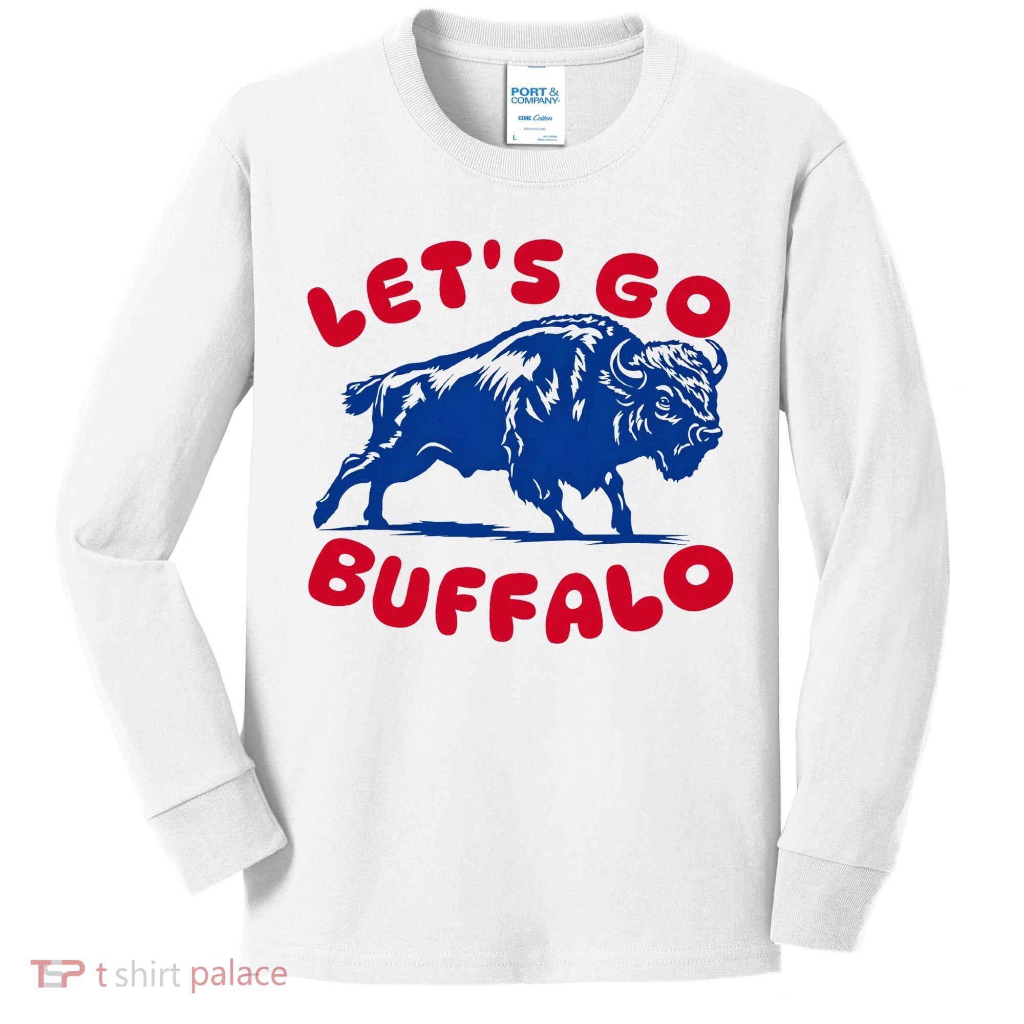LetS Go Buffalo Kids Long Sleeve Shirt