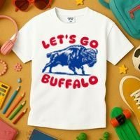 LetS Go Buffalo Kids T-Shirt thumb 3