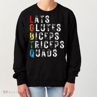 Lats Glutes Biceps Triceps Quads Lgbtq Women's Sweatshirt thumb 0
