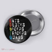 Lats Glutes Biceps Triceps Quads Lgbtq Button thumb 0
