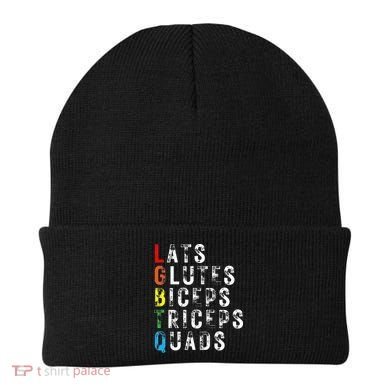 Lats Glutes Biceps Triceps Quads Lgbtq Beanie