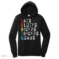 Lats Glutes Biceps Triceps Quads Lgbtq Women's Hoodie thumb 0