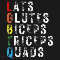 Lats Glutes Biceps Triceps Quads Lgbtq Women's Hoodie thumb 2