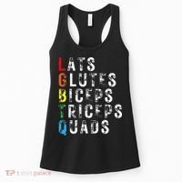 Lats Glutes Biceps Triceps Quads Lgbtq Women's Tank Top thumb 0