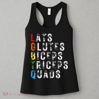 Lats Glutes Biceps Triceps Quads Lgbtq Women's Tank Top thumb 3