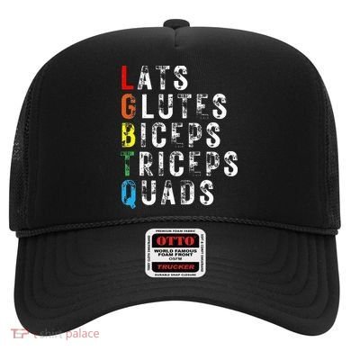 Lats Glutes Biceps Triceps Quads Lgbtq Hat