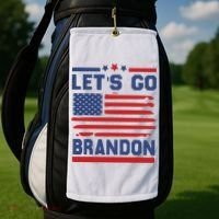 Let's Go Brandon Lets Go Brandon Golf Towel thumb 2