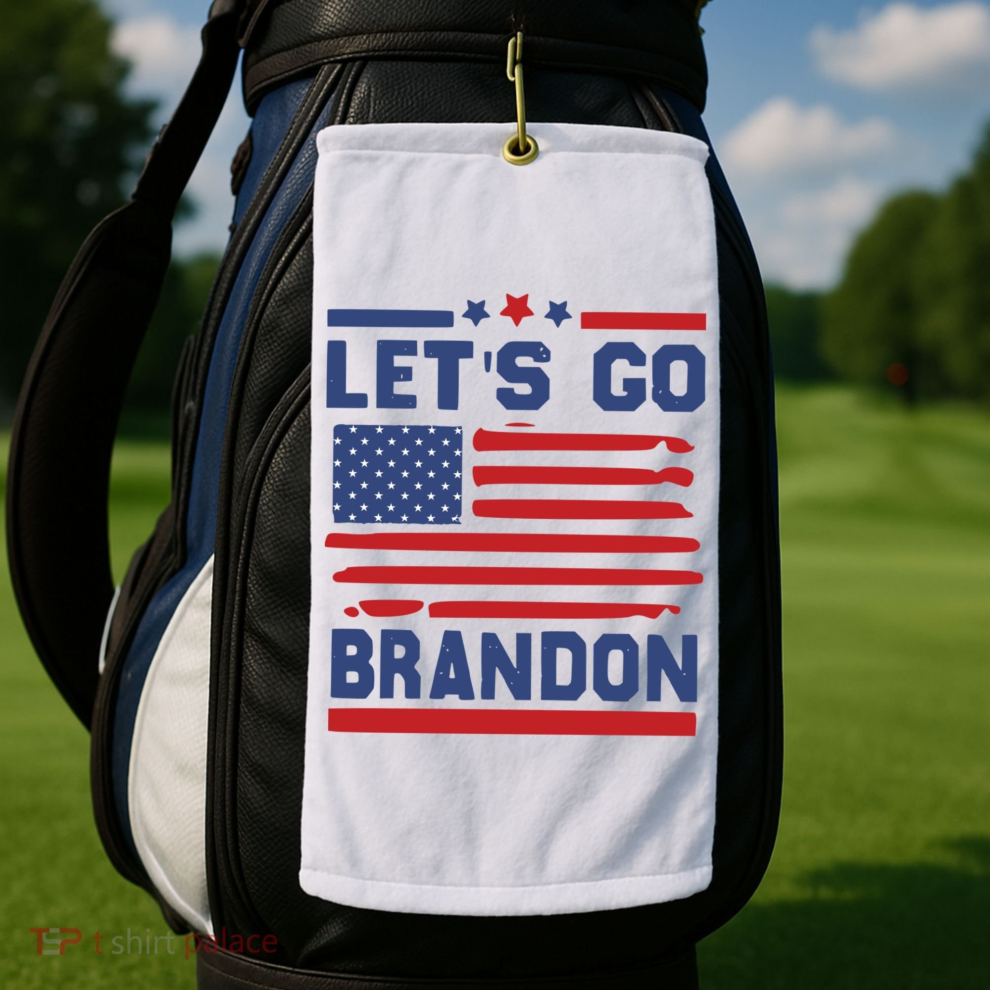 Let's Go Brandon Lets Go Brandon Golf Towel