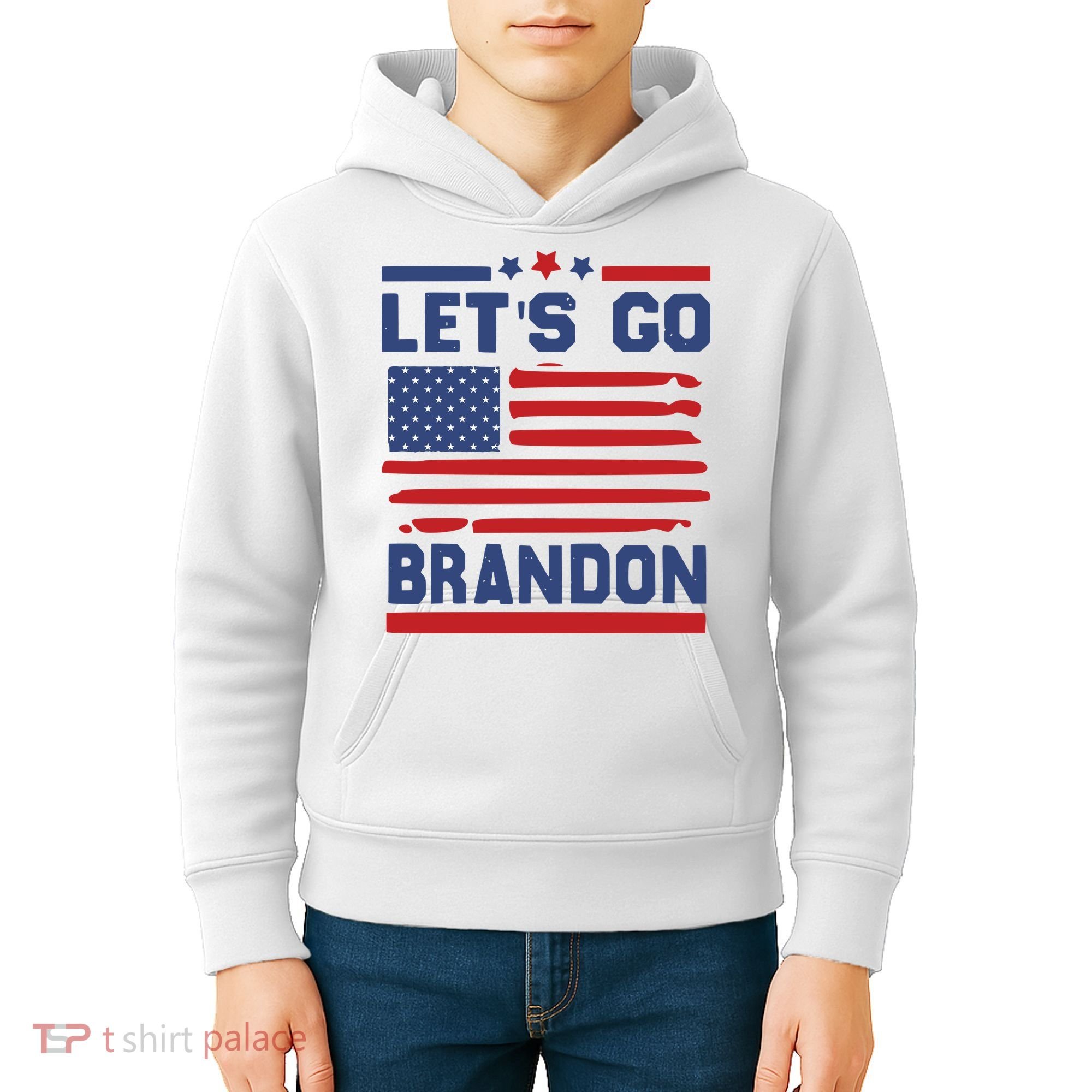 Let's Go Brandon Lets Go Brandon Kids Hoodie