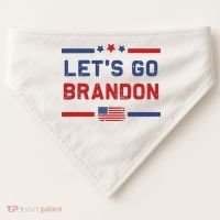 Let's Go Brandon Lets Go Brandon USA-Made Doggie Bandana thumb 0