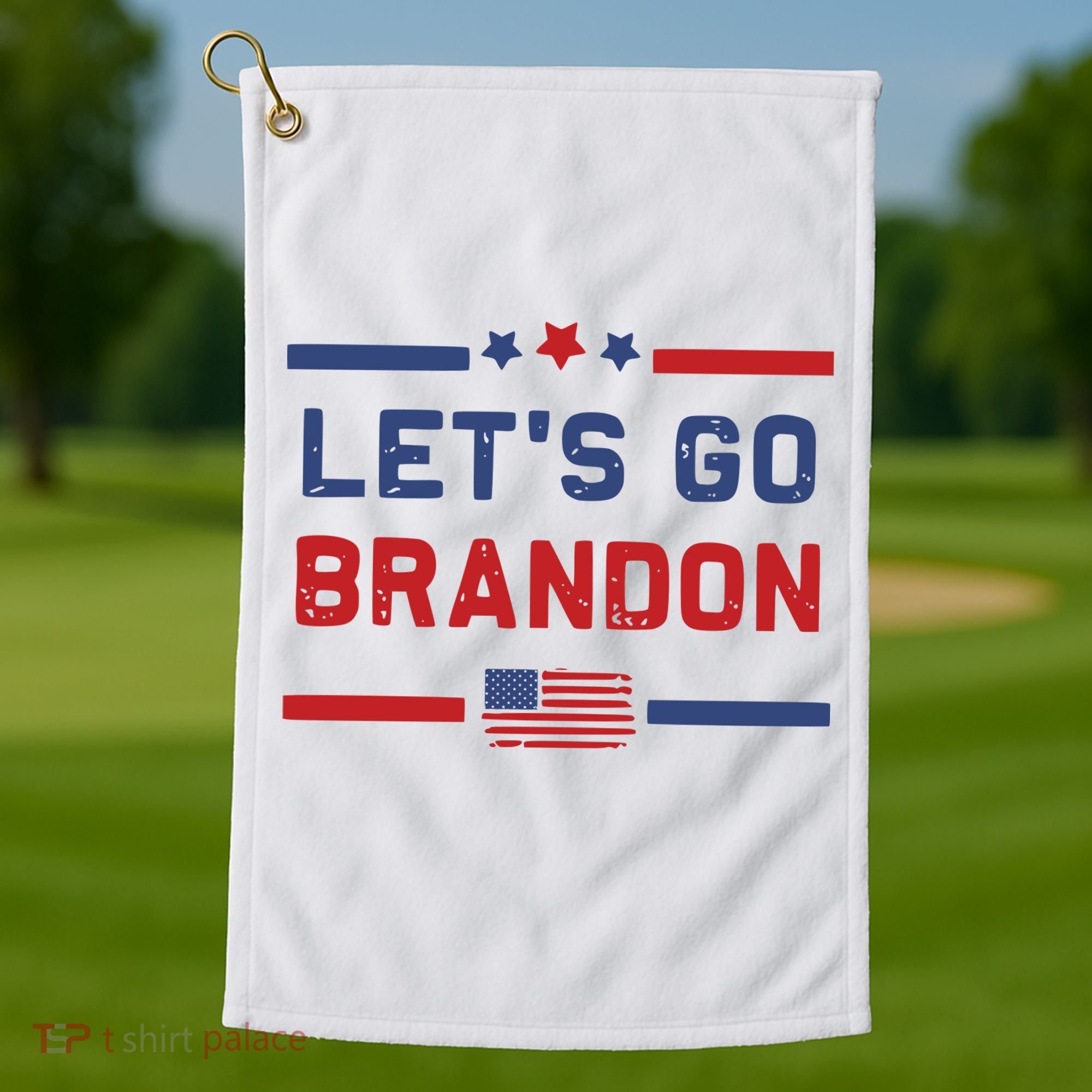 Let's Go Brandon Lets Go Brandon Golf Towel