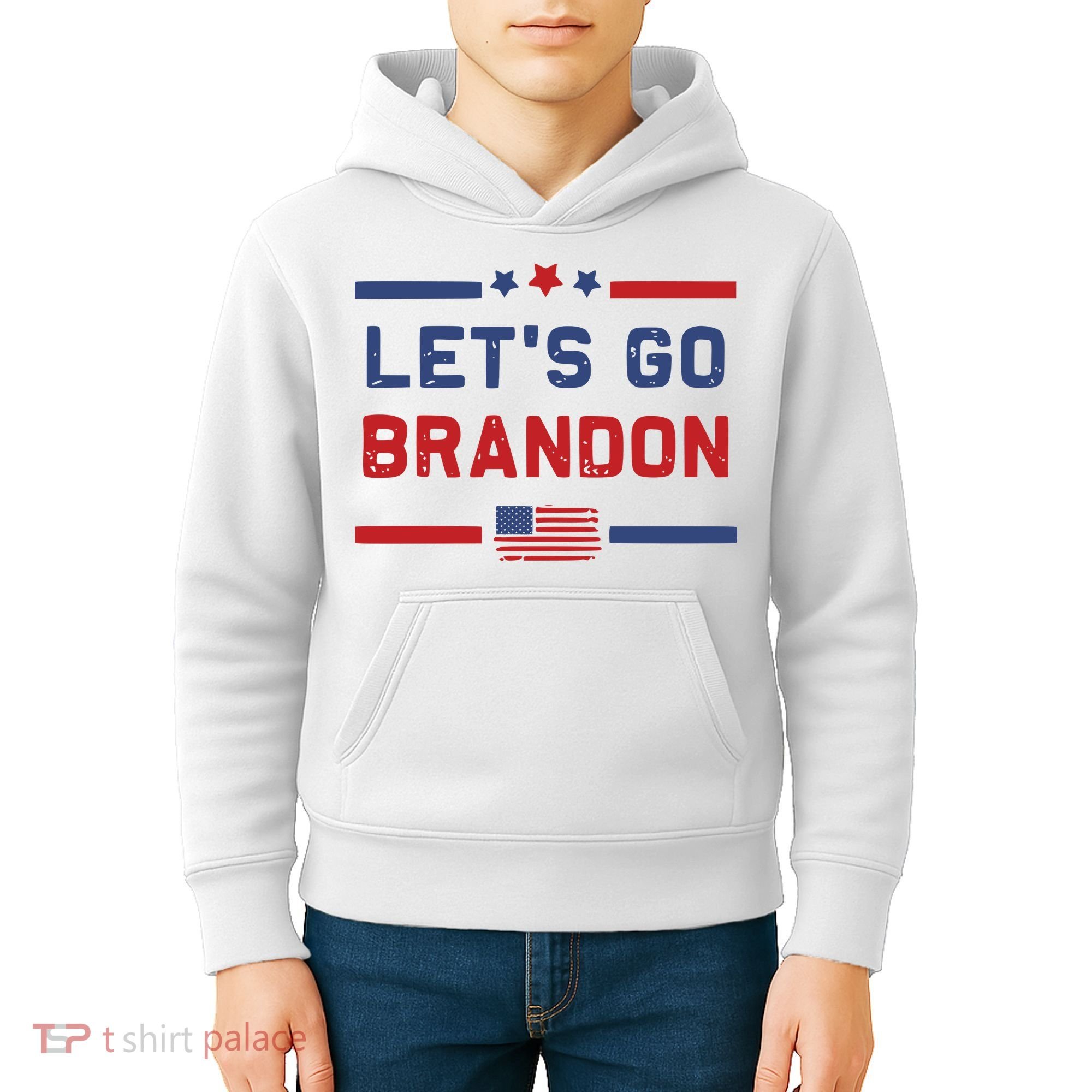 Let's Go Brandon Lets Go Brandon Kids Hoodie