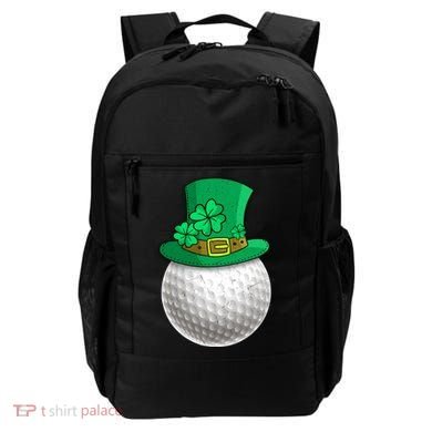 Leprechaun Golf Ball Saint Patrick's Day Irish Gift Backpack